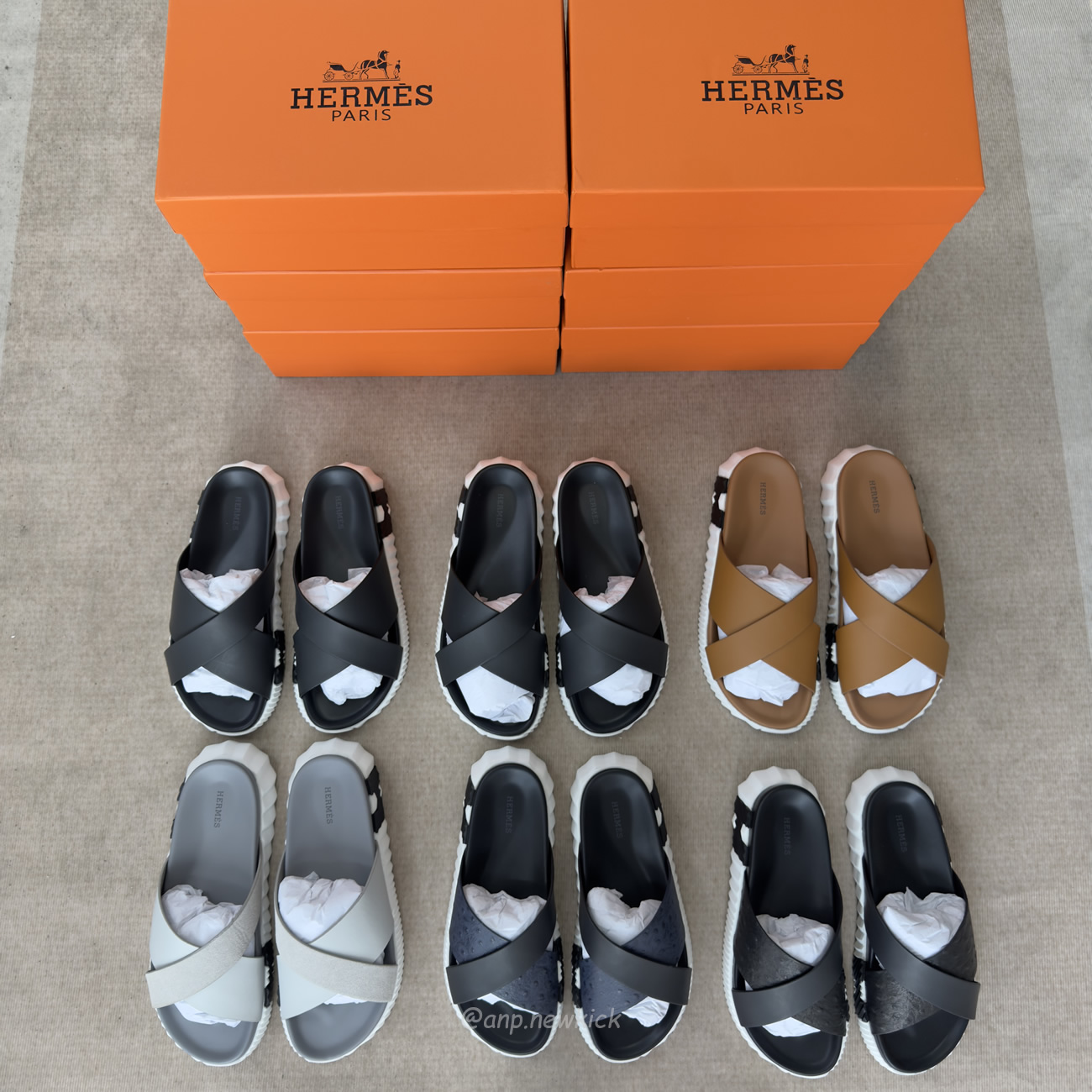 Hermes Infra Premium Sandal Mens (15) - www.newkick.vip